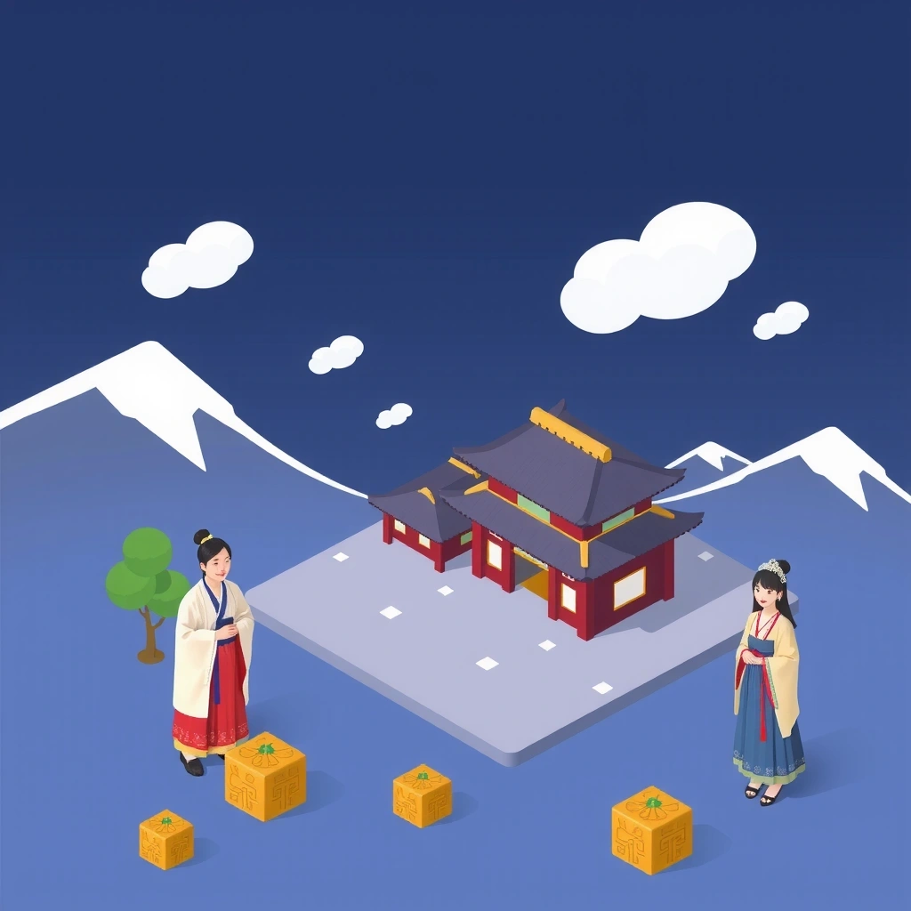 Korean traditional culture mobile game